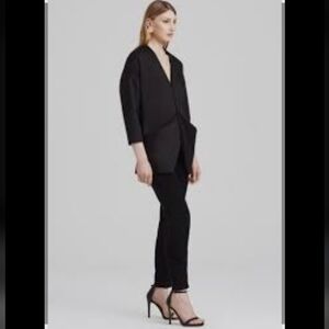 LISA QU Black Women's Blazer Size 2